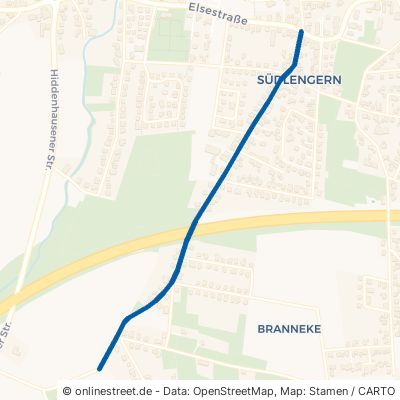 Brandhorststraße Kirchlengern Südlengern 