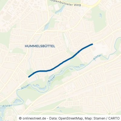 Alte Landstraße Hamburg Hummelsbüttel Wandsbek
