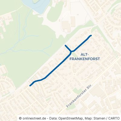 Parkstraße Bergisch Gladbach Frankenforst 