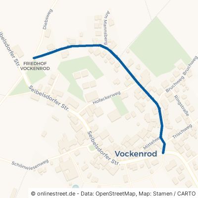 Hochstraße Antrifttal Vockenrod 