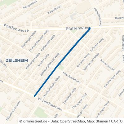 Greifswalder Weg Frankfurt am Main Zeilsheim 
