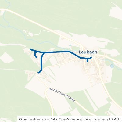 Rhönstraße Fladungen Leubach 