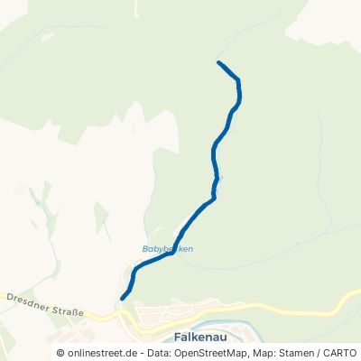 Zechengrundweg Flöha Falkenau 