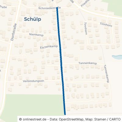 Bürgermeister-Peters-Straße Schülp bei Rendsburg 