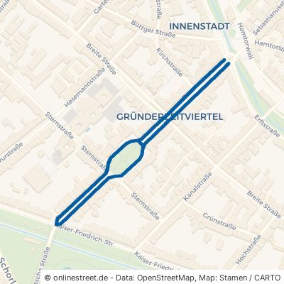 Drususallee Neuss Innenstadt 