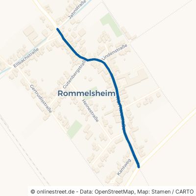 Römerstraße Nörvenich Rommelsheim 