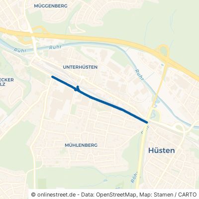 Kleinbahnstraße Arnsberg Neheim-Hüsten 
