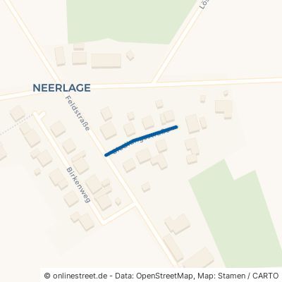 Siedlungsstraße Isterberg Neerlage 