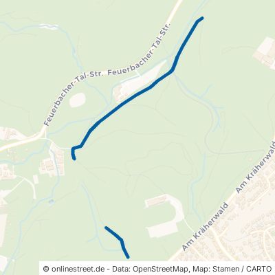 Lina-Hähnle-Weg Stuttgart Kräherwald 