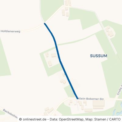 Döthener Mühlenweg Eggermühlen Sussum 