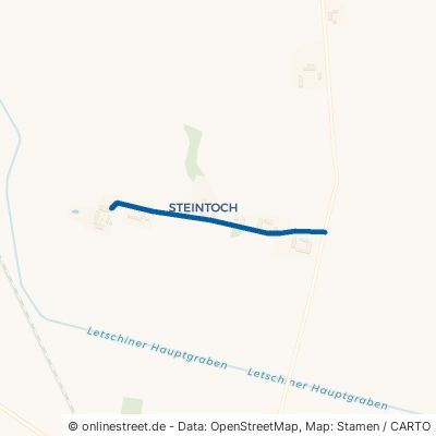 Feldweg Letschin Steintoch 