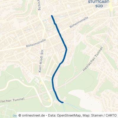 Eierstraße 70199 Stuttgart Süd Süd