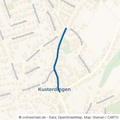 Hindenburgstraße Kusterdingen 