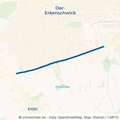 Horneburger Straße Oer-Erkenschwick Rapen 