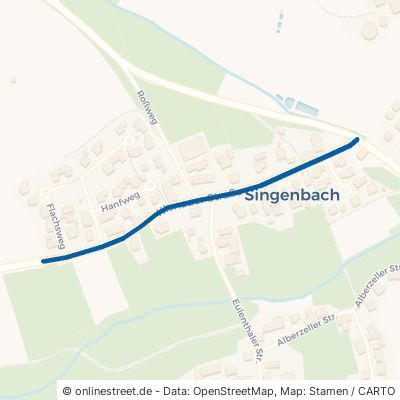 Klenauer Straße Gerolsbach Singenbach 