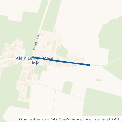 Waldower Straße Märkische Heide Klein Leine 