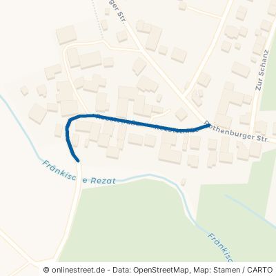 Rezatstraße Ansbach Neuses 