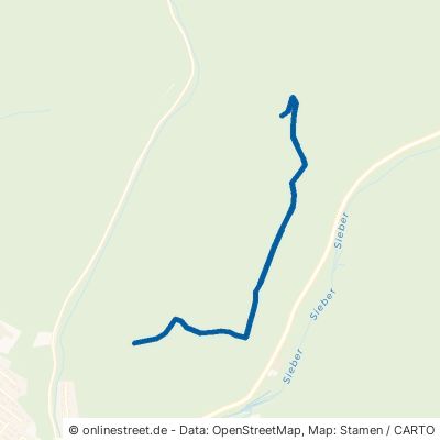 Unterer Teichtalsweg Harz Herzberg 