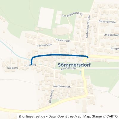 Zinnstraße Euerbach Sömmersdorf 