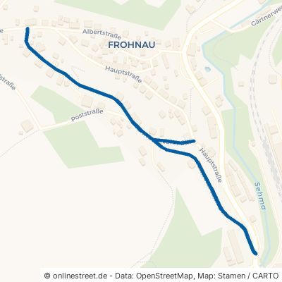 Turnvater-Jahn-Straße Annaberg-Buchholz Frohnau 