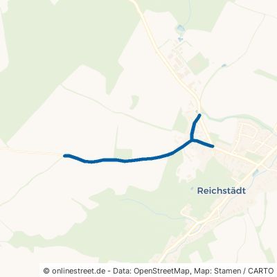 Beerwalder Straße Dippoldiswalde Reichstädt 
