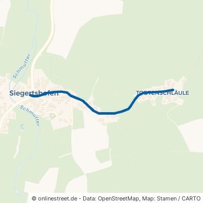 Schläulestraße Fischach Siegertshofen 