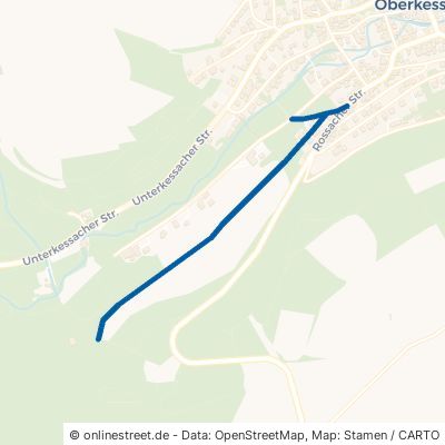 Mittlerer Auweg Schöntal Oberkessach 