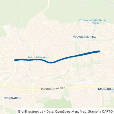 Neuwiedenthaler Straße Hamburg Hausbruch Harburg