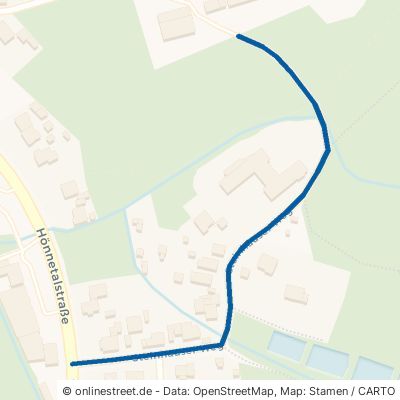 Steinhauser Weg Menden (Sauerland) 