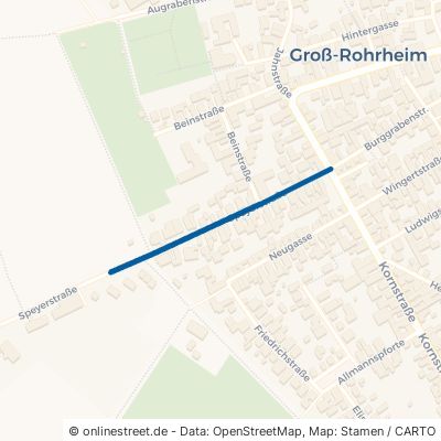 Speyerstraße Groß-Rohrheim 