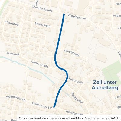 Kirchheimer Straße Zell unter Aichelberg Zell 