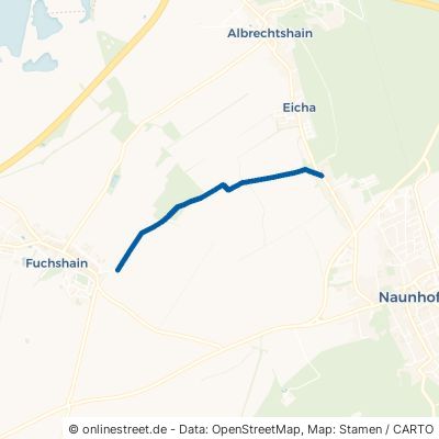 Alte Fuchshainer Straße Naunhof Erdmannshain 