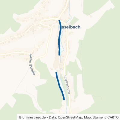 Hüttenstraße Sonneberg Haselbach 