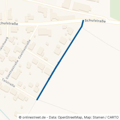 Schillerstraße Antrifttal Ohmes 