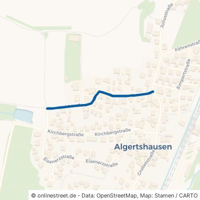 Waldstraße Aichach Algertshausen 