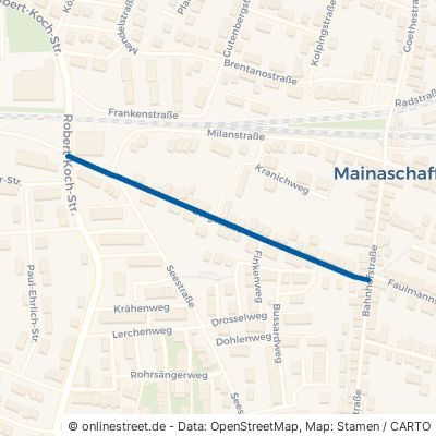 Bergstraße Mainaschaff 