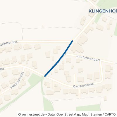 Freudenbergstraße 74246 Eberstadt Klingenhof