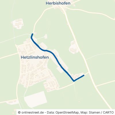 Ortsstraße Lachen Hetzlinshofen 