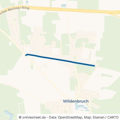 Hauptstraße Michendorf Wildenbruch 