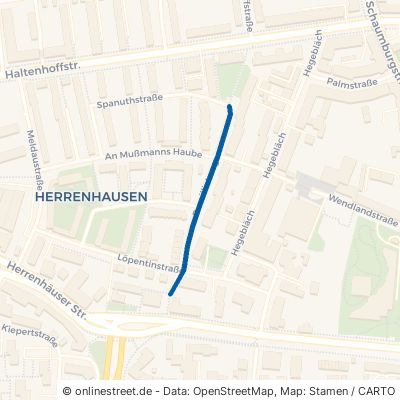 Bussilliatweg Hannover Herrenhausen 