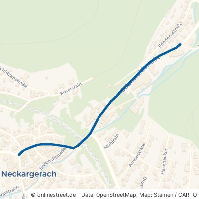 Odenwaldstraße Neckargerach 