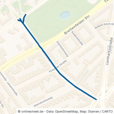 Curschmannstraße Hamburg Hoheluft-Ost 