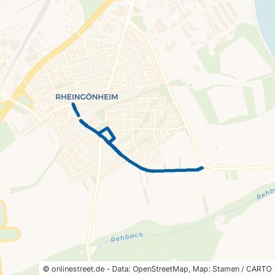 Hoher Weg Ludwigshafen am Rhein Rheingönheim 