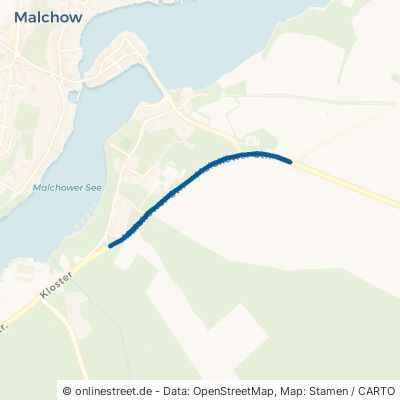 Malchower Straße Amt Malchow Roez 