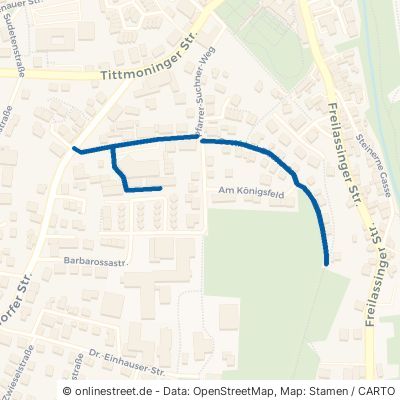 Gottfried-Dachs-Straße Laufen 