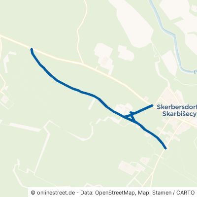 Grüner Talweg Krauschwitz Skerbersdorf 