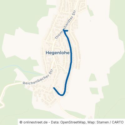 Breitestraße Lichtenwald Hegenlohe 