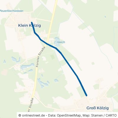 Groß Kölziger Straße Neiße-Malxetal Klein Kölzig 
