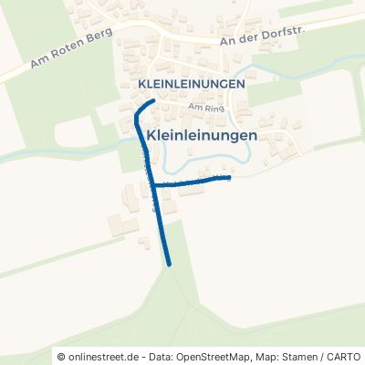 Hohlstedter Weg Südharz Kleinleinungen 