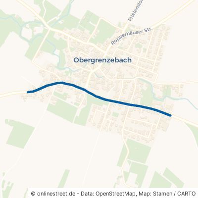 Schwarzenbörner Straße Frielendorf Obergrenzebach 